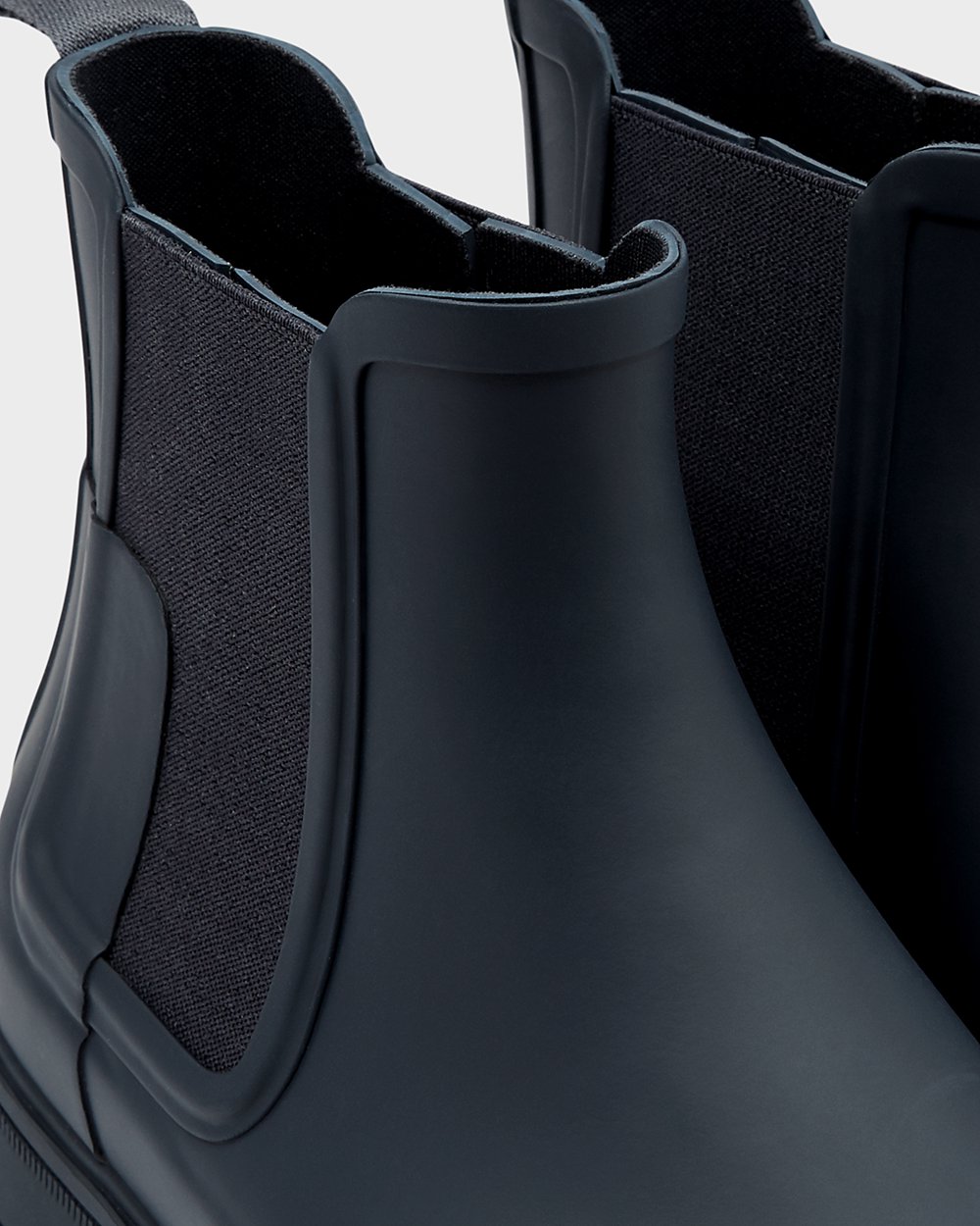 Hunter Chelsea Çizme Erkek Lacivert - Refined Slim Fit - Türkiye SL3129405